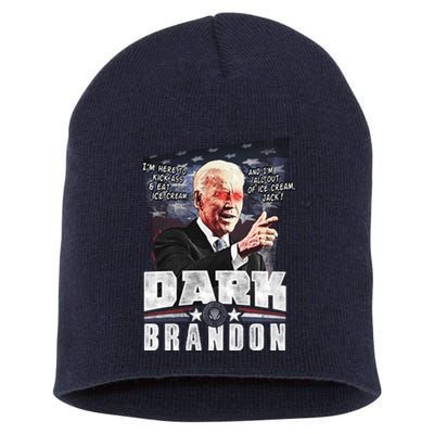 Dark Brandon Biden Campaign Short Acrylic Beanie