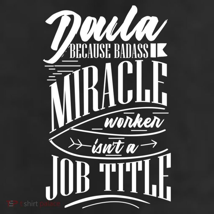 Doula Because Badass Miracle Worker Isn't A Job Title Gift 11oz C Handle Ceramic Mug