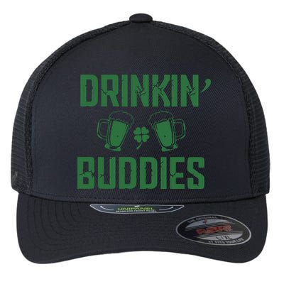 Drinking Buddies Beer Cheer Drinking Team Saint Patrick's Day Flexfit Unipanel Trucker Cap