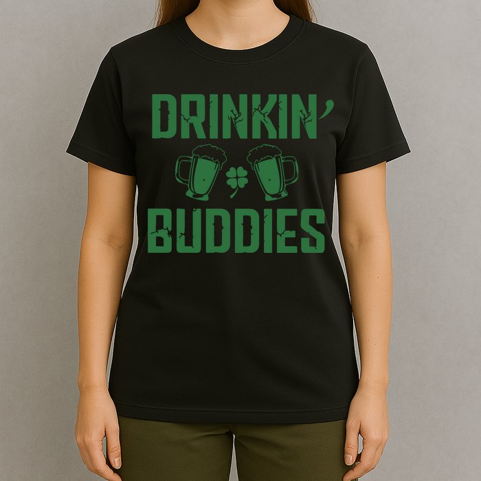 Drinking Buddies Beer Cheer Drinking Team Saint Patrick's Day T-Shirt