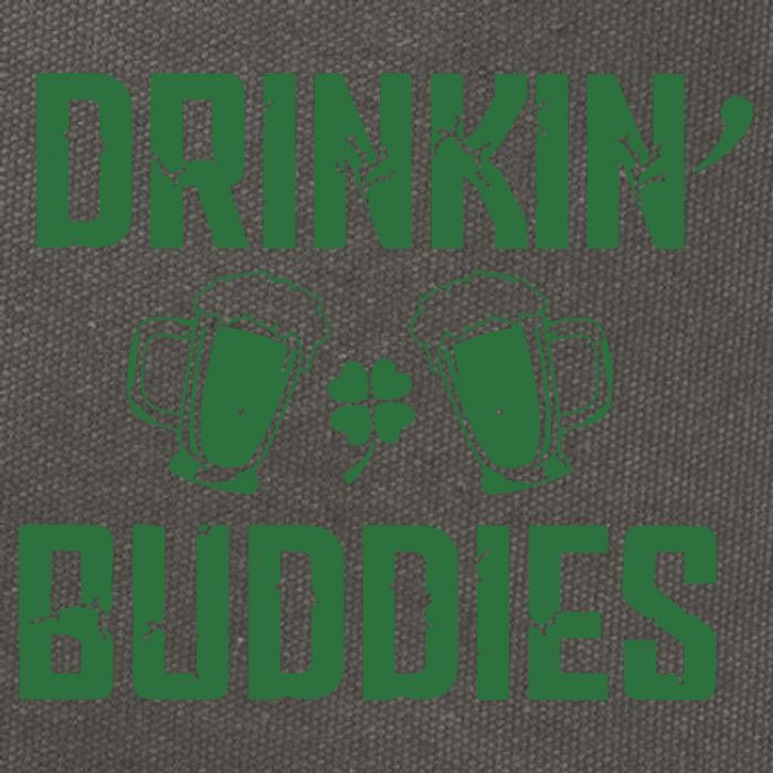Drinking Buddies Beer Cheer Drinking Team Saint Patrick's Day Cotton Canvas Backpack