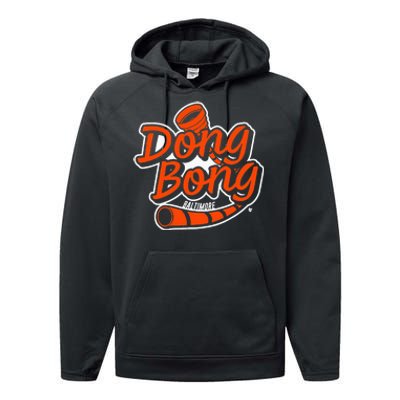 Dong Bong Baltimore Baseball Performance Fleece Hoodie