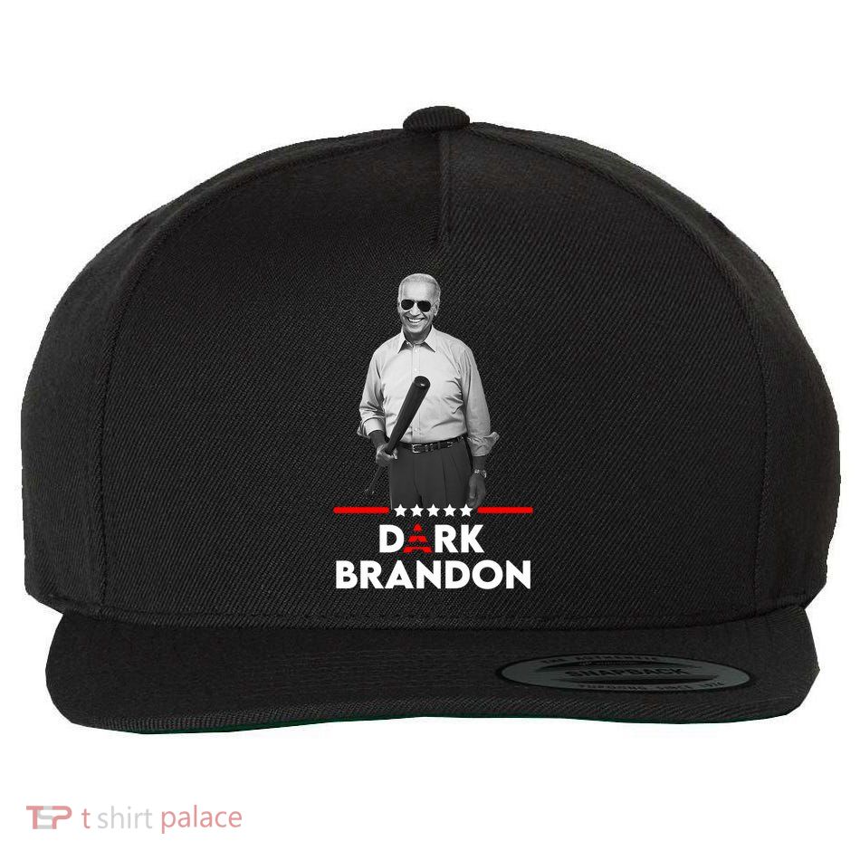 Dark Brandon Brandon Joe Biden Dark Meme Pro Biden Meaningful Gift Wool Snapback Cap