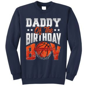 Daddy Basketball Birthday Boy Family Baller Bday Party Sweatshirt