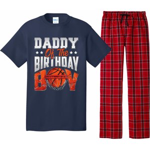 Daddy Basketball Birthday Boy Family Baller Bday Party Pajama Set