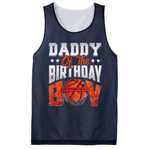 Daddy Basketball Birthday Boy Family Baller Bday Party Mesh Reversible Basketball Jersey Tank