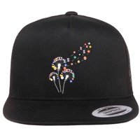 Dandelion Billiard Ball For Billiard Player Billiards Flat Bill Trucker Hat