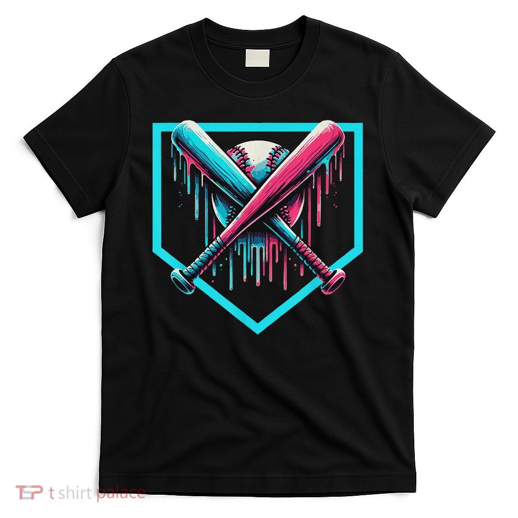 Drip Baseball Bat Baseball Drip T-Shirt
