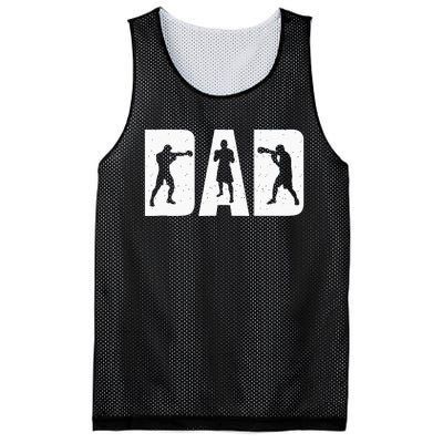 Dad Boxer Boxing Boxing Gloves Boxing Boxing Fan Boxer Mesh Reversible Basketball Jersey Tank