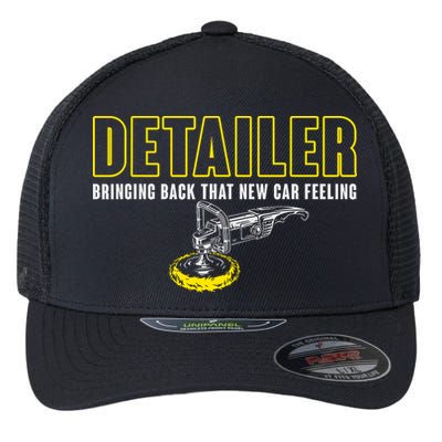 Detailer Bringing Back That New Car Feeling Auto Detailing Flexfit Unipanel Trucker Cap