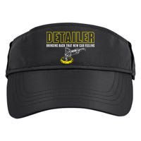 Detailer Bringing Back That New Car Feeling Auto Detailing Adult Drive Performance Visor
