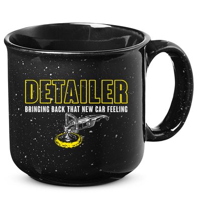 Detailer Bringing Back That New Car Feeling Auto Detailing 15oz Campfire Ceramic Mug