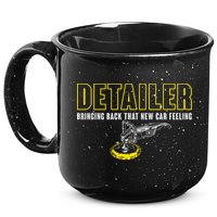 Detailer Bringing Back That New Car Feeling Auto Detailing 15oz Campfire Ceramic Mug