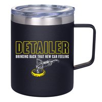 Detailer Bringing Back That New Car Feeling Auto Detailing 12oz Stainless Steel Coffee Mug