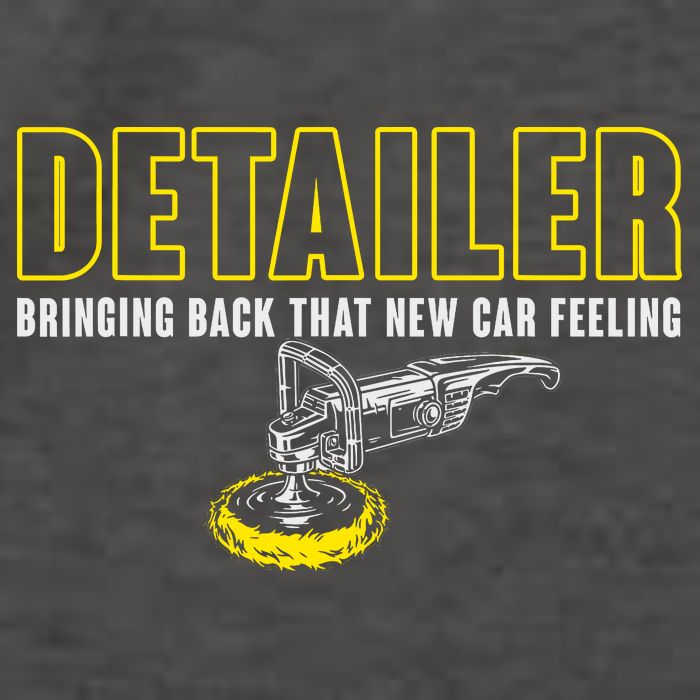 Detailer Bringing Back That New Car Feeling Auto Detailing Vector Backpack