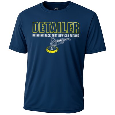 Detailer Bringing Back That New Car Feeling Auto Detailing Cooling Performance Crew T-Shirt