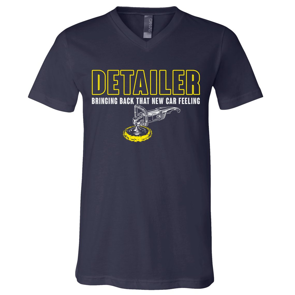 Detailer Bringing Back That New Car Feeling Auto Detailing V-Neck T-Shirt
