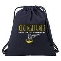 Detailer Bringing Back That New Car Feeling Auto Detailing Drawstring Bag