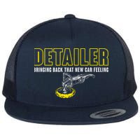 Detailer Bringing Back That New Car Feeling Auto Detailing Flat Bill Trucker Hat