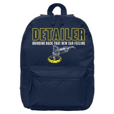 Detailer Bringing Back That New Car Feeling Auto Detailing 16 in Basic Backpack