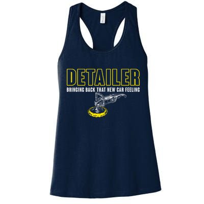 Detailer Bringing Back That New Car Feeling Auto Detailing Womens Tank Top