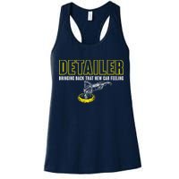 Detailer Bringing Back That New Car Feeling Auto Detailing Womens Tank Top