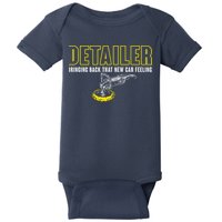Detailer Bringing Back That New Car Feeling Auto Detailing Baby Bodysuit