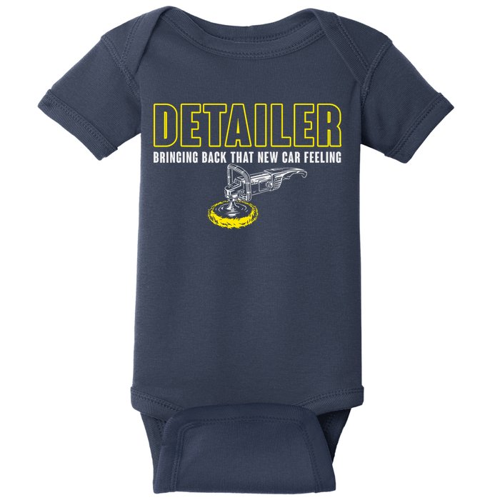 Detailer Bringing Back That New Car Feeling Auto Detailing Baby Bodysuit