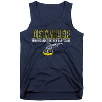 Detailer Bringing Back That New Car Feeling Auto Detailing Tank Top