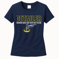 Detailer Bringing Back That New Car Feeling Auto Detailing Womens T-Shirt