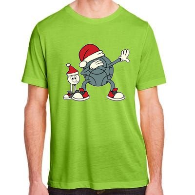 Dabbing Bocce Ball With Jack For Christmas Bocce Ball Cool Gift Adult ChromaSoft Performance T-Shirt