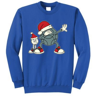 Dabbing Bocce Ball With Jack For Christmas Bocce Ball Cool Gift Sweatshirt