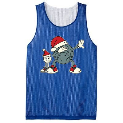 Dabbing Bocce Ball With Jack For Christmas Bocce Ball Cool Gift Mesh Reversible Basketball Jersey Tank