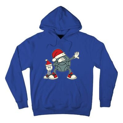 Dabbing Bocce Ball With Jack For Christmas Bocce Ball Cool Gift Tall Hoodie