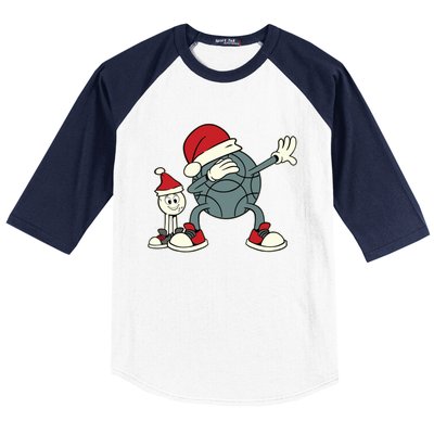 Dabbing Bocce Ball With Jack For Christmas Bocce Ball Cool Gift Baseball Sleeve Shirt