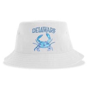 Delawares Beautiful Blue Crab Delaware Sustainable Bucket Hat