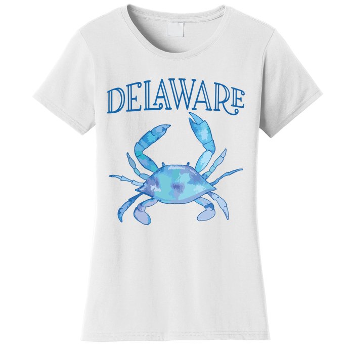 Delawares Beautiful Blue Crab Delaware Women's T-Shirt