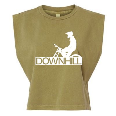 Downhill Bike Bicycle Downhill Garment-Dyed Women's Muscle Tee