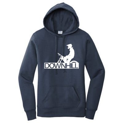 Downhill Bike Bicycle Downhill Women's Pullover Hoodie