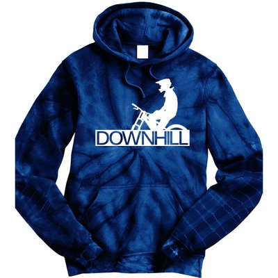 Downhill Bike Bicycle Downhill Tie Dye Hoodie