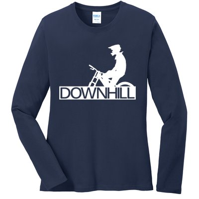 Downhill Bike Bicycle Downhill Ladies Long Sleeve Shirt