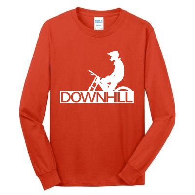 Downhill Bike Bicycle Downhill Tall Long Sleeve T-Shirt