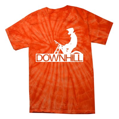 Downhill Bike Bicycle Downhill Tie-Dye T-Shirt