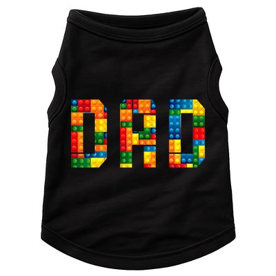 Dad Brick Builder Funny Blocks Master Builder Doggie Tank