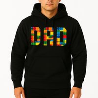 Dad Brick Builder Funny Blocks Master Builder Hoodie