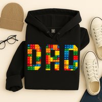 Dad Brick Builder Funny Blocks Master Builder Hoodie