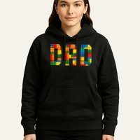 Dad Brick Builder Funny Blocks Master Builder Hoodie