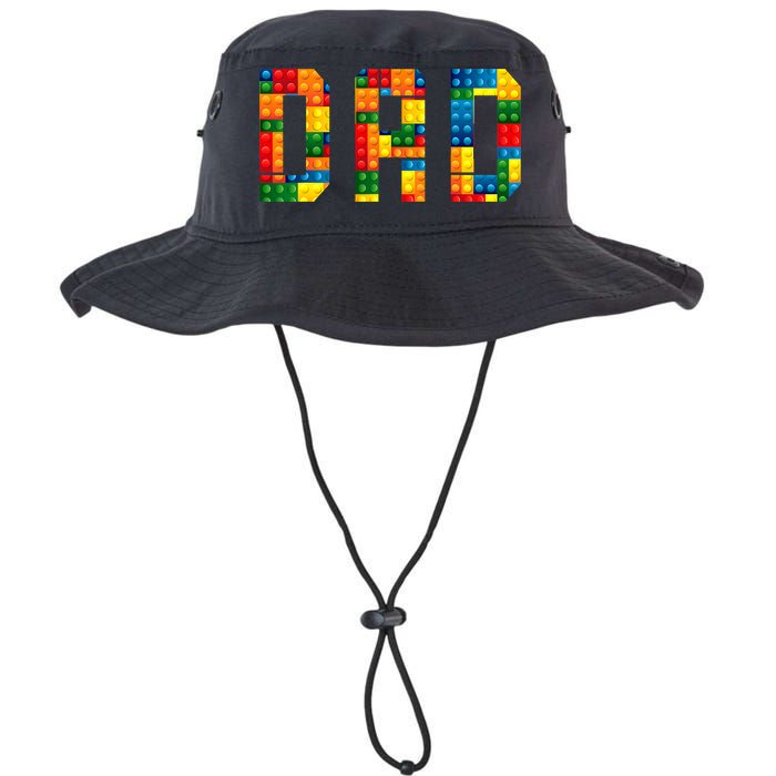 Dad Brick Builder Funny Blocks Master Builder Bucket Hat