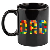 Dad Brick Builder Funny Blocks Master Builder 11oz C Handle Ceramic Mug