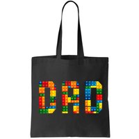 Dad Brick Builder Funny Blocks Master Builder Bag